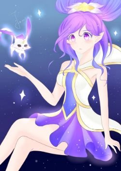 Star Guardian Janna by Pudding丶 HD Wallpaper Background Fan Art Artwork League of Legends lol