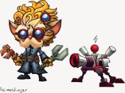 Heimerdinger Concept (3) League of Legends Artwork Wallpaper lol