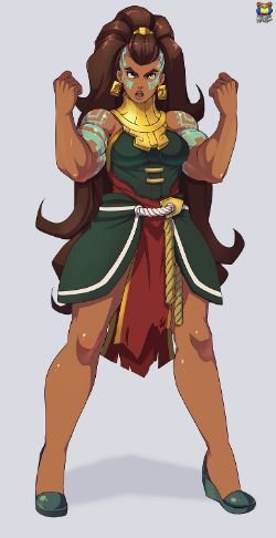 Illaoi by Kyoffie12 HD Wallpaper Fan Art Artwork League of Legends lol (2)
