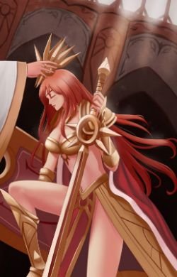 Leona by 青龍在天 HD Wallpaper Fan Art Artwork League of Legends lol