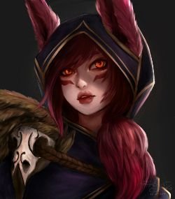 Xayah by saraiyjackris HD Wallpaper Background Fan Art Artwork League of Legends lol