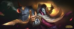 Jhin by Alex Heath HD Wallpaper Background Fan Art Artwork League of Legends lol
