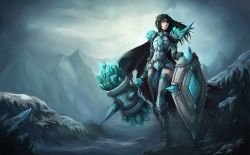Female Taric by Showmeyourmoves Gender Swap Bend HD Wallpaper Fan Art Artwork League of Legends lol