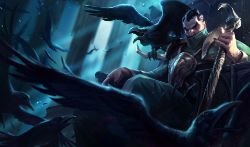 Classic Swain Splash Art League of Legends Artwork Wallpaper lol