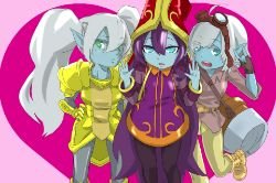 Lulu, Poppy & Tristana by 黑桃 HD Wallpaper Fan Art Artwork League of Legends lol