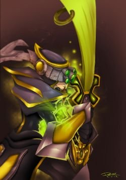 Master Yi by slinkyonion HD Wallpaper Fan Art Artwork League of Legends lol