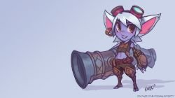 Tristana by KNKL HD Wallpaper Fan Art Artwork League of Legends lol