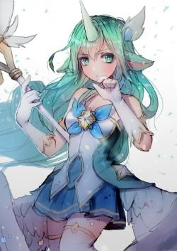 Star Guardian Soraka by Dohwa HD Wallpaper Background Fan Art Artwork League of Legends lol