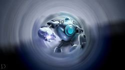 iBlitzcrank by Drazieth HD Wallpaper Artwork Fan Art League of Legends lol