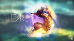 Sandstorm Ekko by ruanes97 HD Wallpaper Fan Art Artwork League of Legends lol