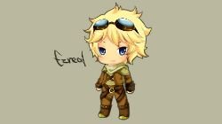 Chibi Ezreal by Cherrycake4 HD Wallpaper Fan Art Artwork League of Legends lol