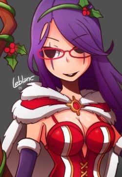 Mistletoe LeBlanc by LataeDelan HD Wallpaper Fan Art Artwork League of Legends lol