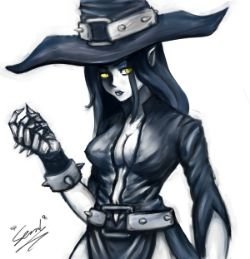 Female Veigar by SemLimit Gender Swap HD Wallpaper Fan Art Artwork League of Legends lol
