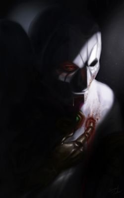 Jhin Portrait by Sarah Tudor HD Wallpaper Fan Art Artwork League of Legends lol