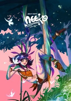 Neeko by 屉子巴德 HD 4k Wallpaper Background Fan Art Artwork League of Legends lol