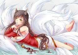 Ahri by 毅毅 League of Legends Artwork Wallpaper lol Fan Art