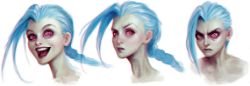 Jinx Concept Art (4) League of Legends Artwork Wallpaper lol