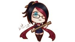 Chibi Headmistress Fiora by みかみ HD Wallpaper Fan Art Artwork League of Legends lol