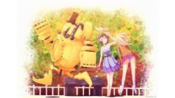 The Sprint Of Happiness (Blitzcrank) by YuSePe HD Wallpaper Artwork Fan Art League of Legends lol