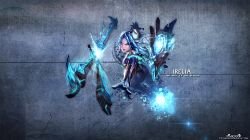 Frostblade Irelia by xRazerxD HD Wallpaper Fan Art Artwork League of Legends lol