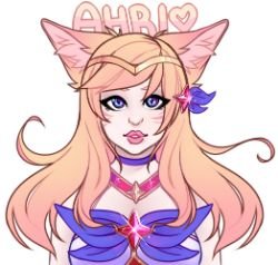 Star Guardian Ahri by GlitterCola HD Wallpaper Background Fan Art Artwork League of Legends lol