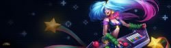 Arcade Sona Splash Art League of Legends Artwork Wallpaper lol