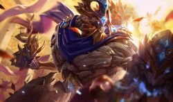 Victorious Maokai Splash Art Update HD 4k 6k Wallpaper Background Official Art Artwork League of Legends lol