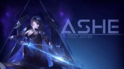 Championship Ashe by ZacTheAcorn (2) HD Wallpaper Background Fan Art Artwork League of Legends lol