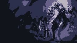 Overlord Malzahar Minimalistic by AlexisRayne HD Wallpaper Fan Art Artwork League of Legends lol