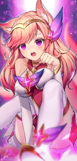 Star Guardian Ahri by DDUCK KONG HD Wallpaper Background Fan Art Artwork League of Legends lol