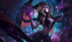 Dragon Sorceress Zyra Splash Art HD 4k 6k Wallpaper Background Official Art Artwork League of Legends lol