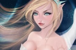Janna Portrait by Haeaswen HD Wallpaper Fan Art Artwork League of Legends lol