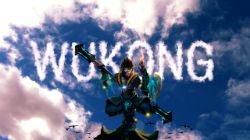 Jade Dragon Wukong by Soinnes HD Wallpaper Fan Art Artwork League of Legends lol