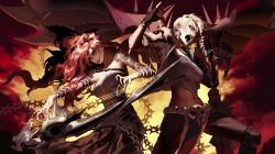 Pentakill Kayle & Sona by Shilin HD Wallpaper Background Fan Art Artwork League of Legends lol