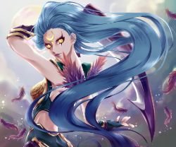 Dark Valkyrie Diana by 柿P HD Wallpaper Fan Art Artwork League of Legends lol