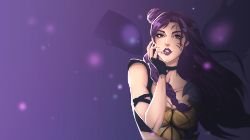 K/DA Kai'Sa by John Falcão HD Wallpaper Background Fan Art Artwork League of Legends lol