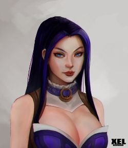 Caitlyn by alxjusay HD Wallpaper Background Fan Art Artwork League of Legends lol