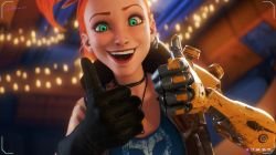Welcome Aboard - Odyssey Animated Trailer (Jinx) (4) HD Wallpaper Background Official Art Artwork League of Legends lol