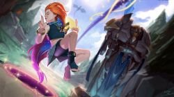 Zoe by 으어윽 HD Wallpaper Background Fan Art Artwork League of Legends lol