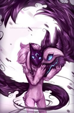 Kindred by Dotswap HD Wallpaper Fan Art Artwork League of Legends lol