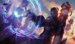 Young Ryze Splash Art HD 4k 6k Wallpaper Background Official Art Artwork League of Legends lol