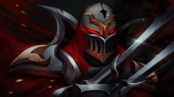 Zed by pedohika HD Wallpaper Background Fan Art Artwork League of Legends lol