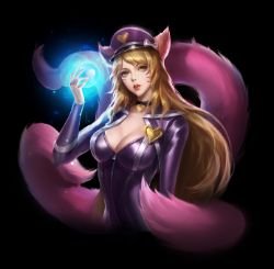 Popstar Ahri by Hle_ HD 4k Wallpaper Background Fan Art Artwork League of Legends lol