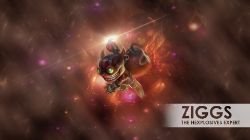 Ziggs by MiniPotato HD Wallpaper Fan Art Artwork League of Legends lol