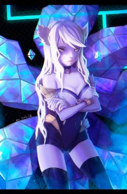 K/DA Ahri by OrdeSophie HD Wallpaper Background Fan Art Artwork League of Legends lol