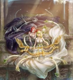Muse Sona & Pentakill Sona by MisMist HD Wallpaper Fan Art Artwork League of Legends lol