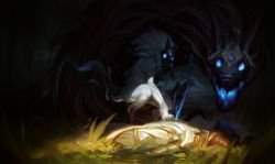 Classic Kindred Splash Art League of Legends Artwork Wallpaper lol