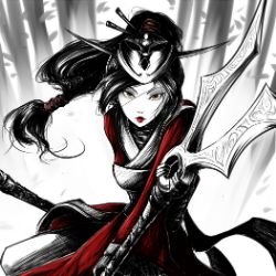 Akali by ガエル League of Legends Artwork Wallpaper lol