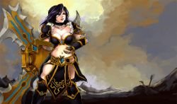 Sivir by betrayal-and-wisdom HD Wallpaper Fan Art Artwork League of Legends lol
