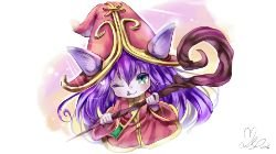 Lulu by YaA HD Wallpaper Fan Art Artwork League of Legends lol
